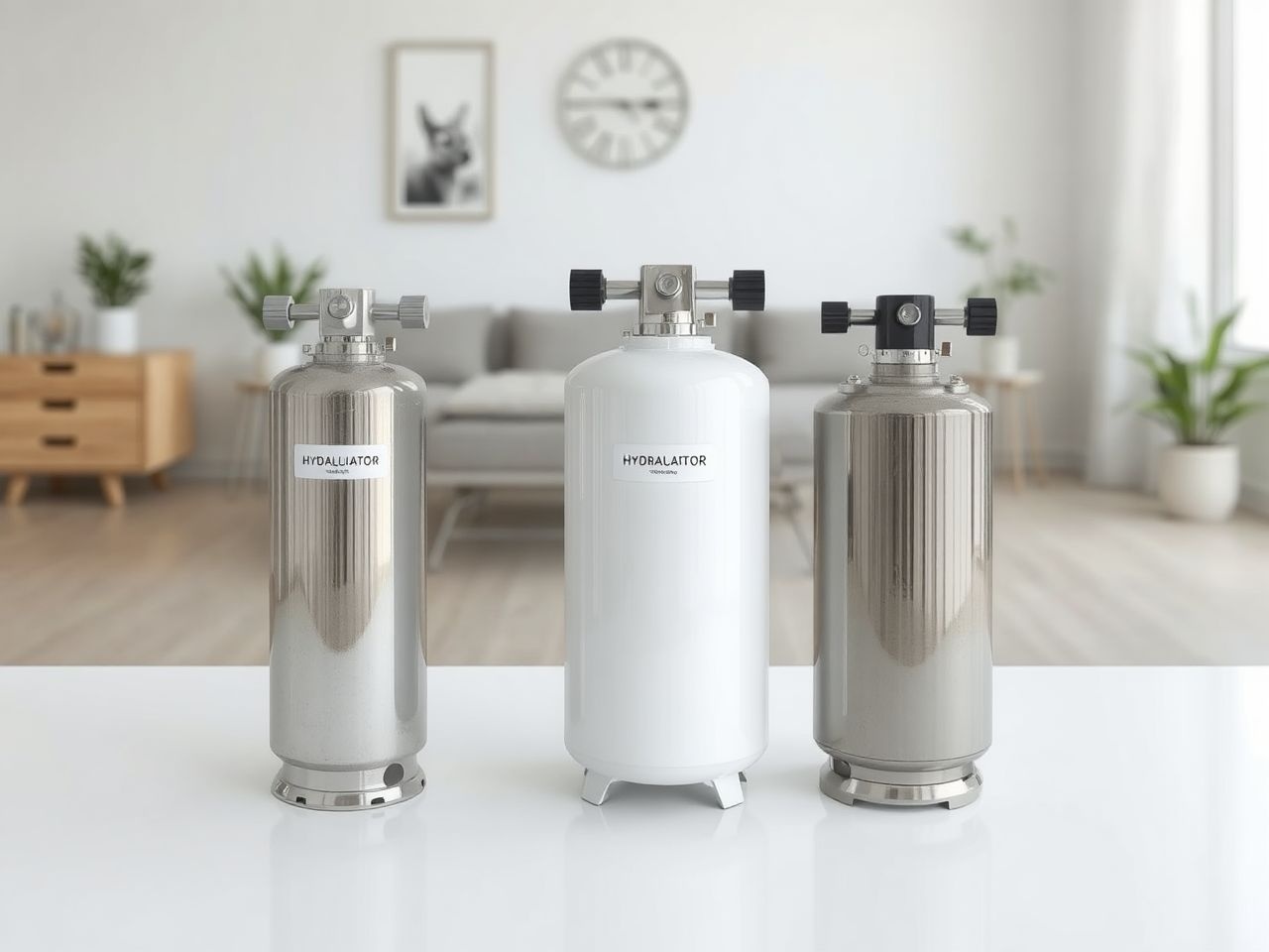 A membrános hidroakkumulátorok ideálisak háztartási energiarendszerekhez.