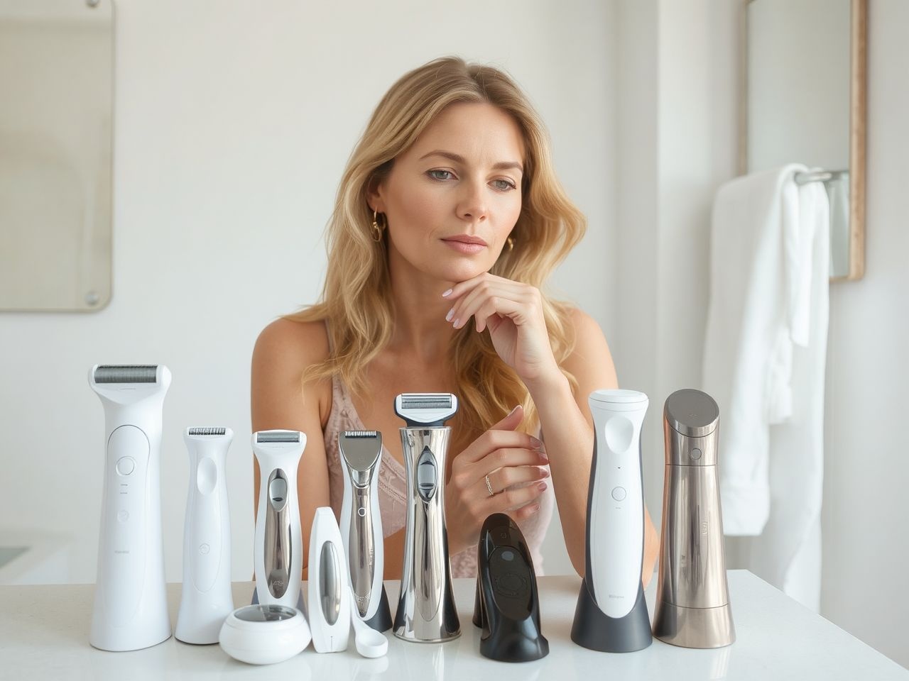 Az érzékeny bőrűek számára különlegesen finom epilátorok ajánlottak.