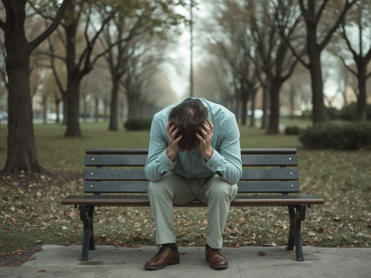 A krónikus stressz növeli a depresszió és szorongás kockázatát.
