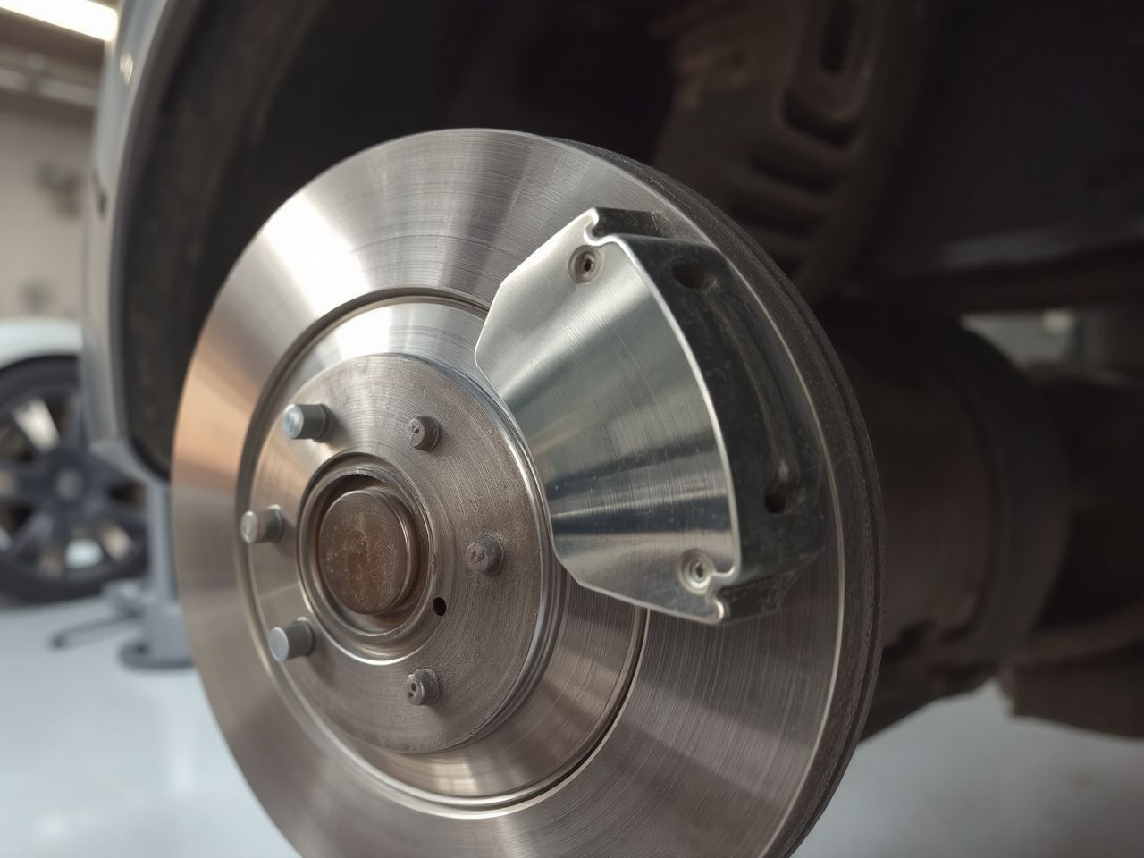 A porvédő lemez megóvja a féktárcsát a szennyeződésektől.