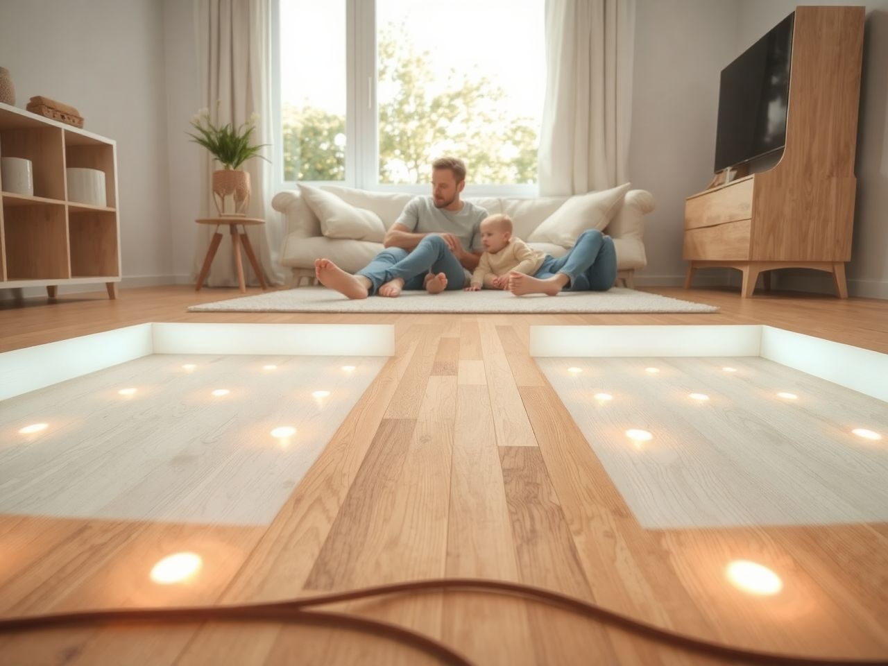 Fűtőfólia ideális hidegpadlós, allergiások és gyors felfűtéshez.