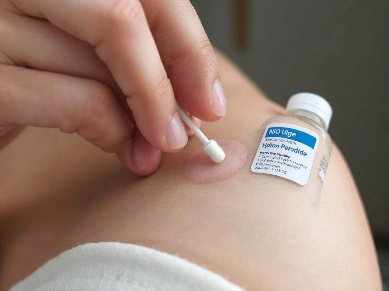 A hidrogén-peroxid csak fertőtlenítésre, szigorú körülmények között alkalmazható.