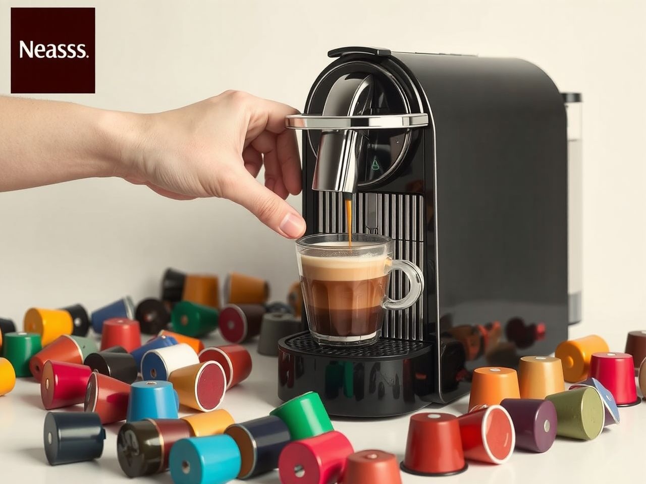 A Nespresso Vertuo gép forradalmasítja a kávé élményét.