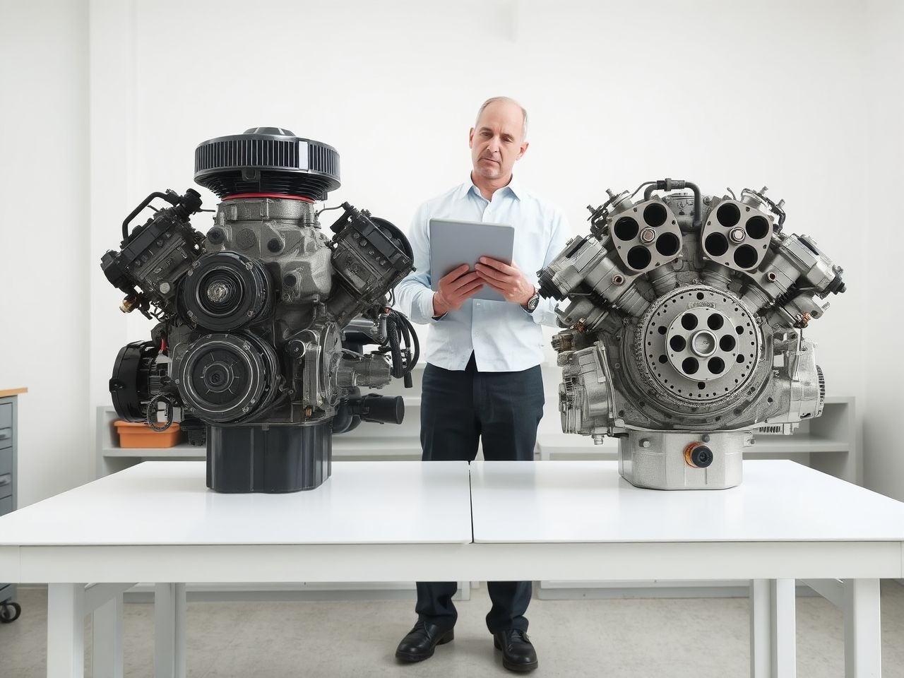 Az ikerdugattyús motor nagyobb nyomatékot és hatékonyságot kínál.