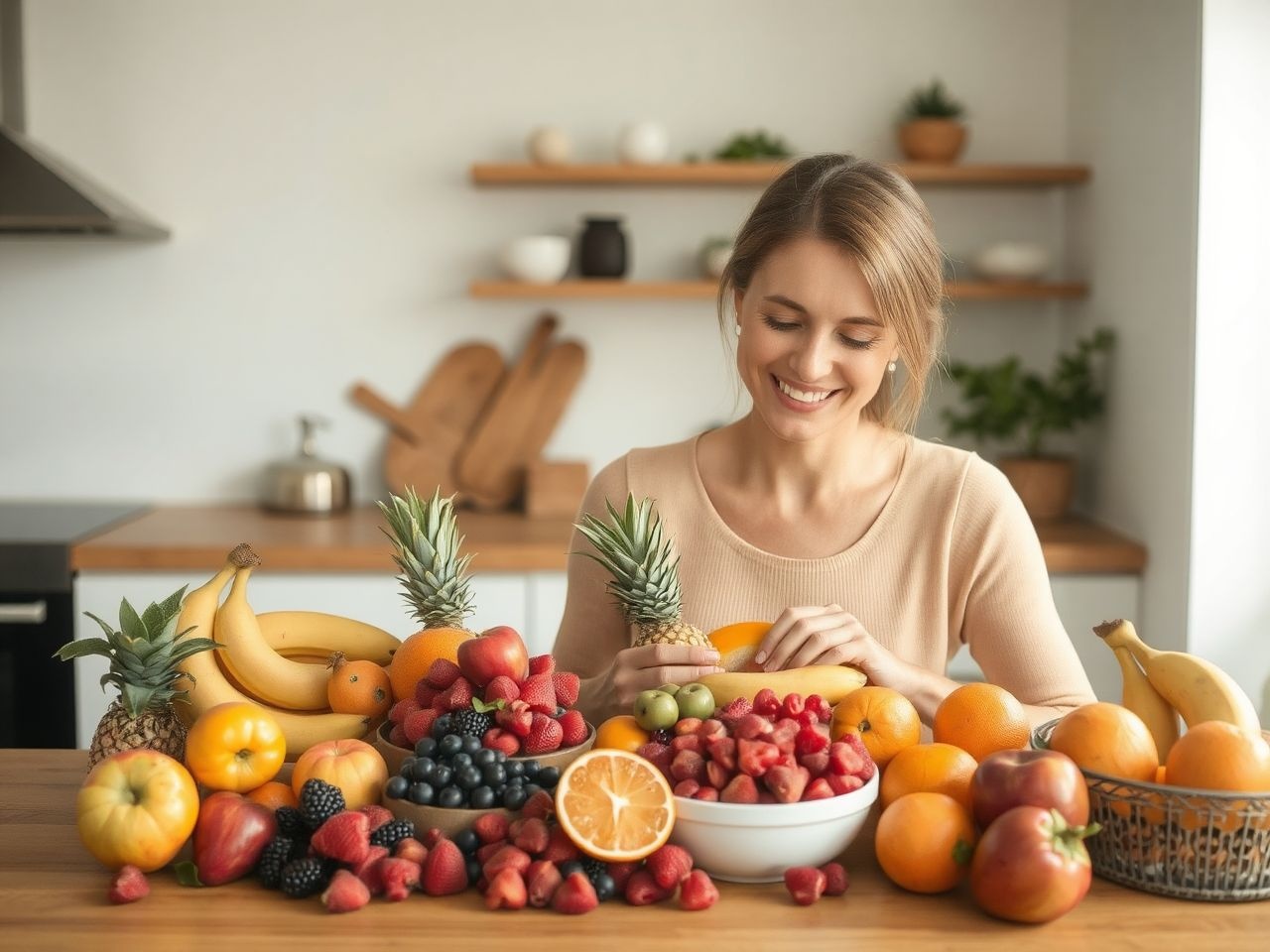 A gyümölcsös étrend segíti az emésztést és energiaszintet.