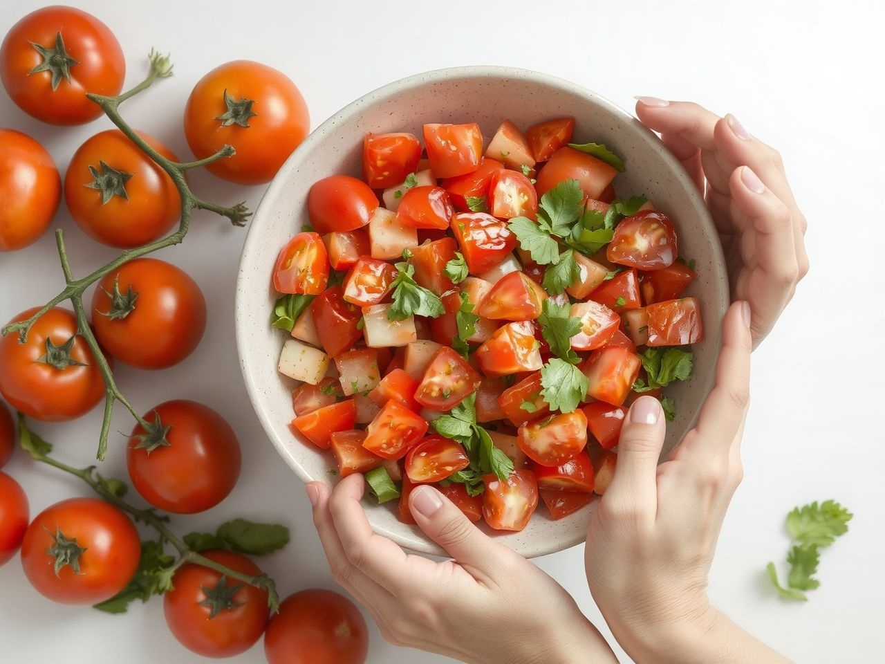 Paradicsomos saláta segíthet stabilizálni a vércukorszintet.