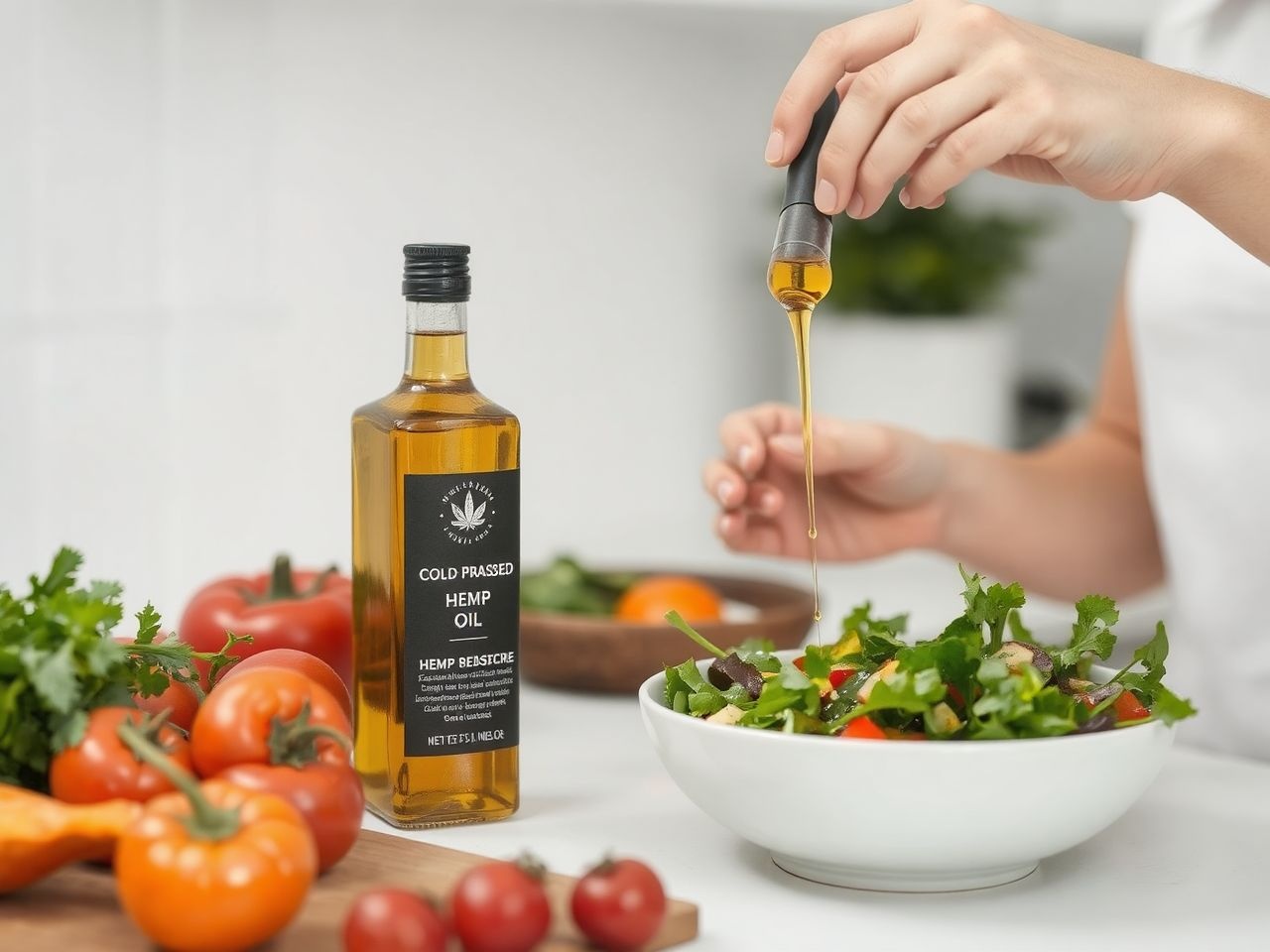 Kendermagolaj salátákhoz és dresszingekhez egyaránt tökéletes választás.