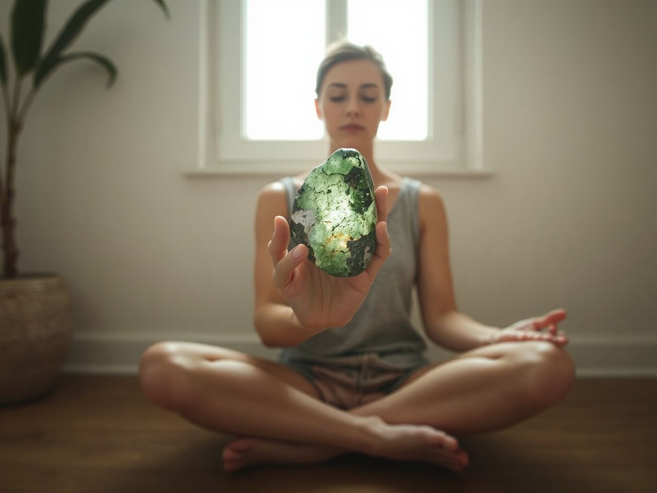 A szerafinit erősíti a spirituális tisztaságot és belső békét.