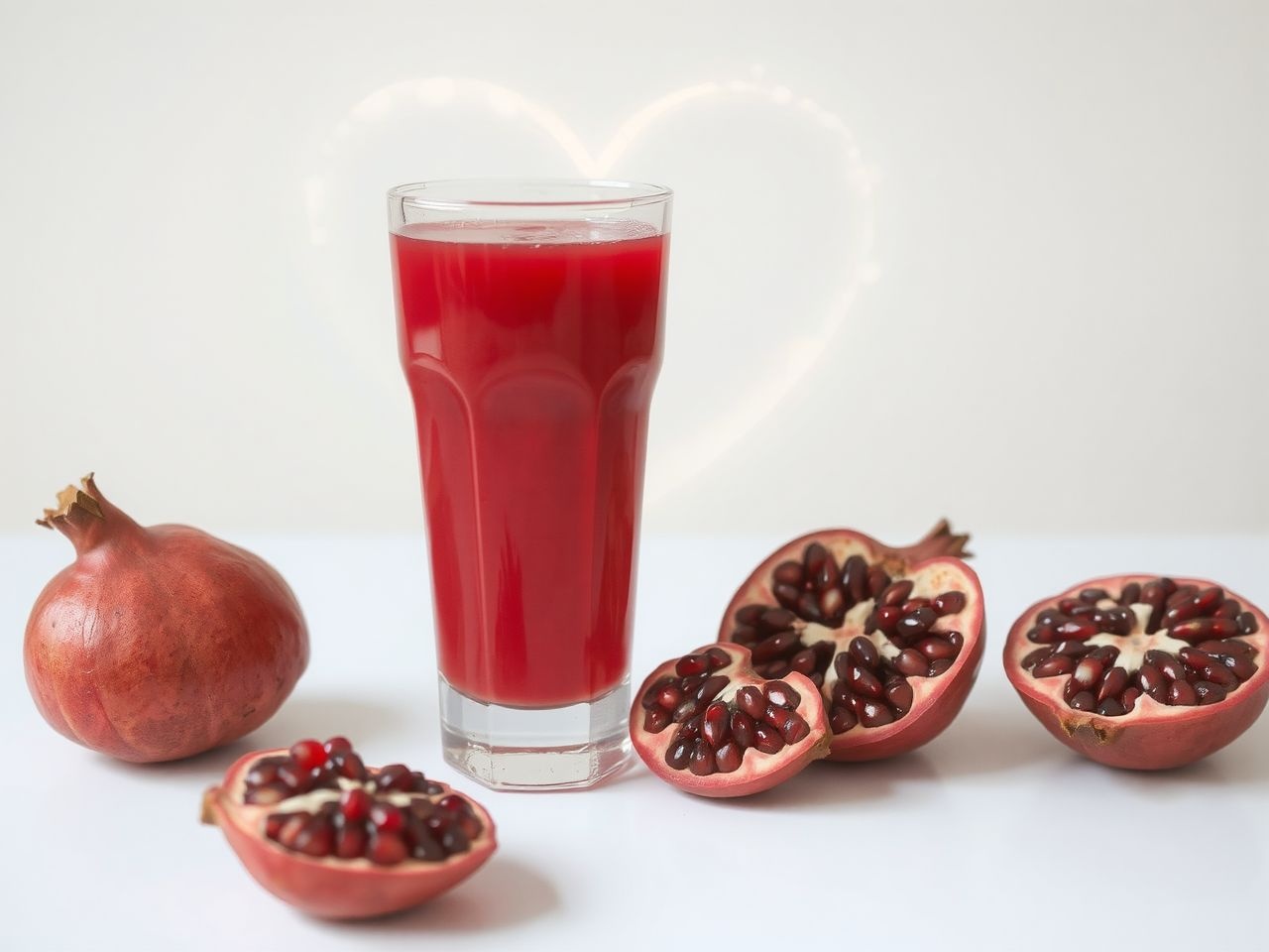 A gránátalma ital csökkenti a vérnyomást és erősíti a szívet.