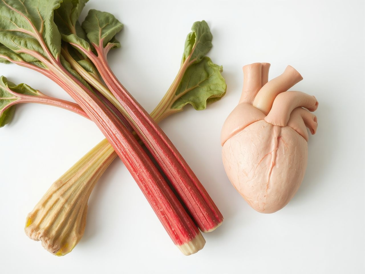 A rebarbara gazdag antioxidánsokban, támogatja a szív egészségét.