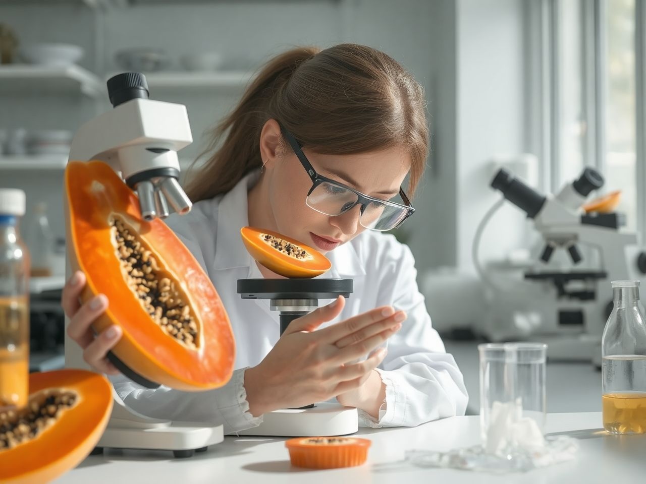 A papaya enzimei a jövő emésztést segítő terápiáiban ígéretesek.