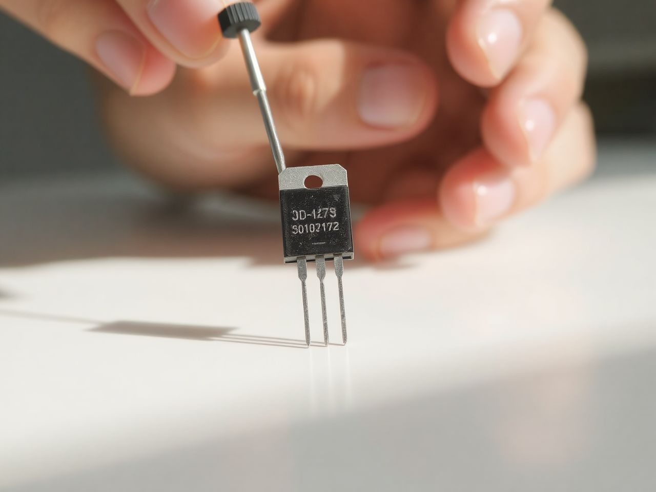 Az első bipoláris tranzisztort 1947-ben alkották meg.