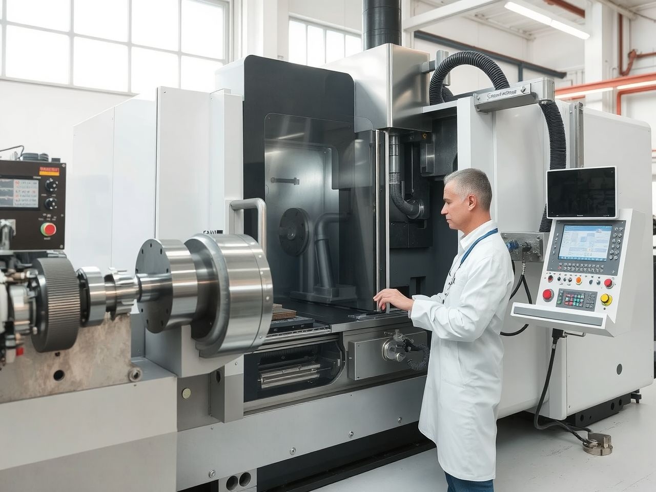 A CNC esztergálás egyre automatizáltabb és digitálisan integrált folyamat.