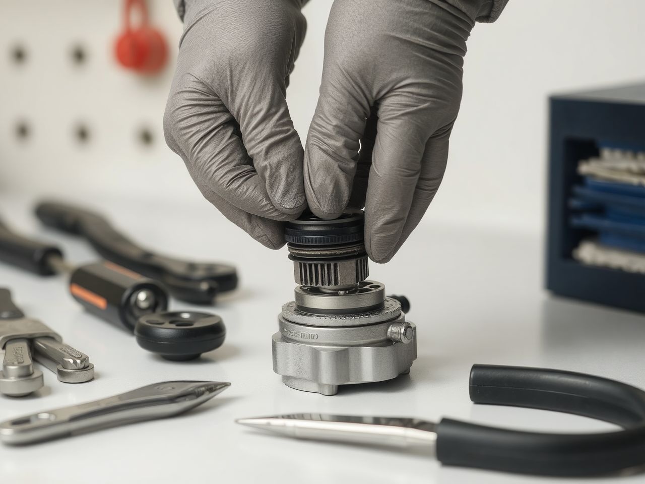 A csere első lépése a teljes áramkimaradás biztosítása.