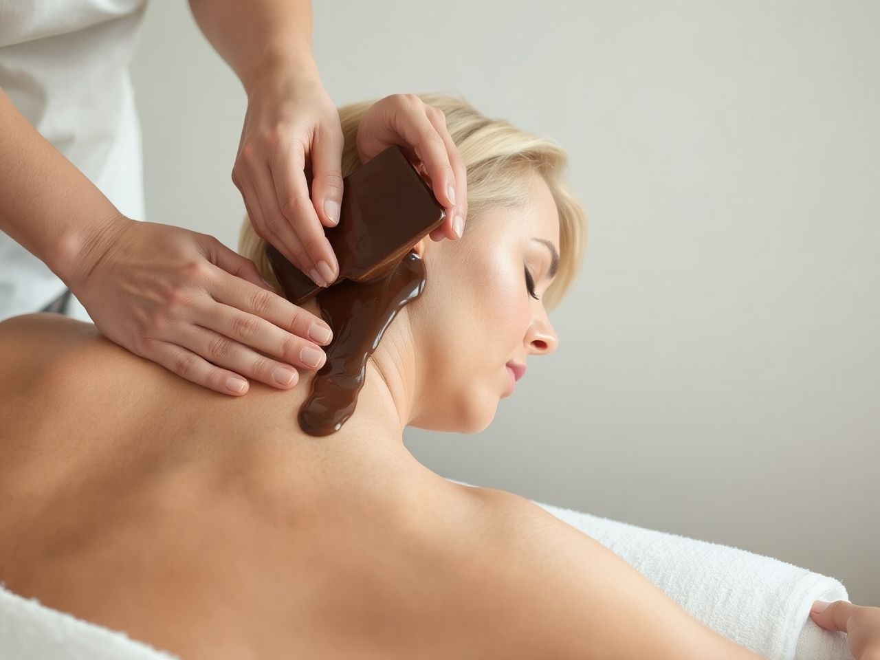 A csokoládé masszázs ajándékba különleges élményt nyújt.
