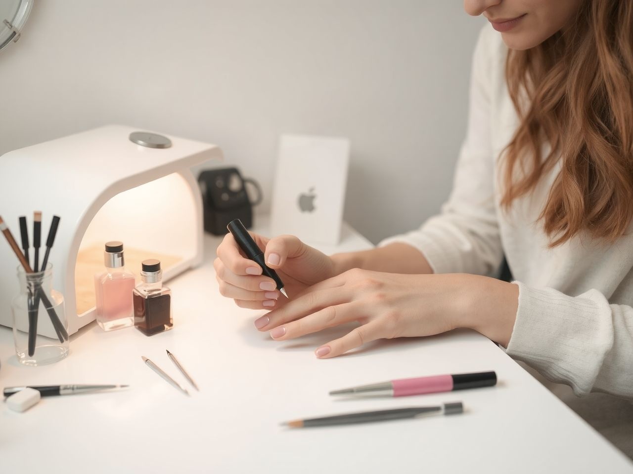 A megfelelő előkészítés és rétegvastagság növeli a géllakk tartósságát.