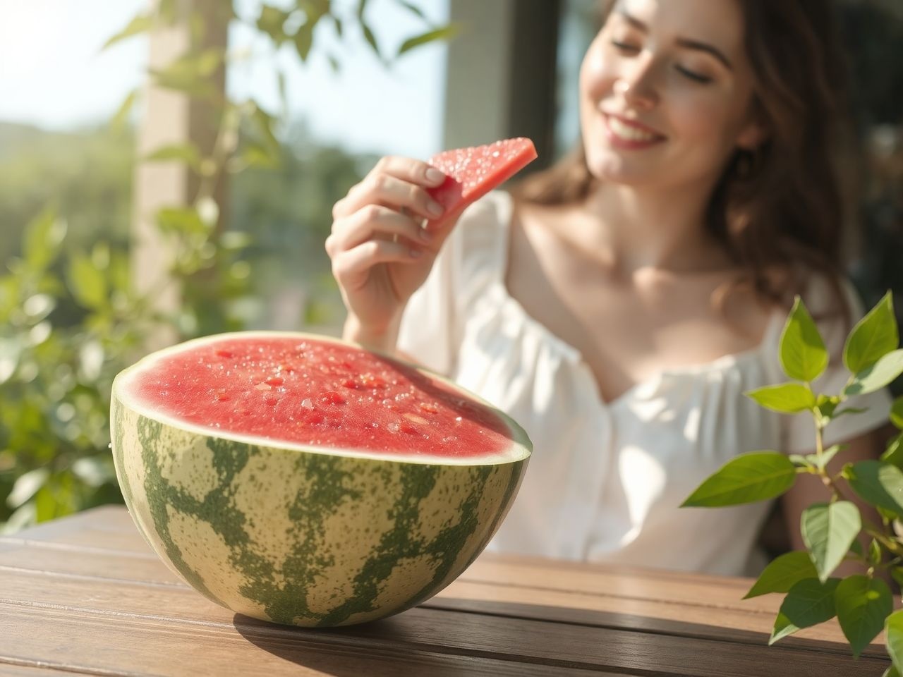 A görögdinnye gazdag antioxidánsokban, támogatja a szív egészségét.