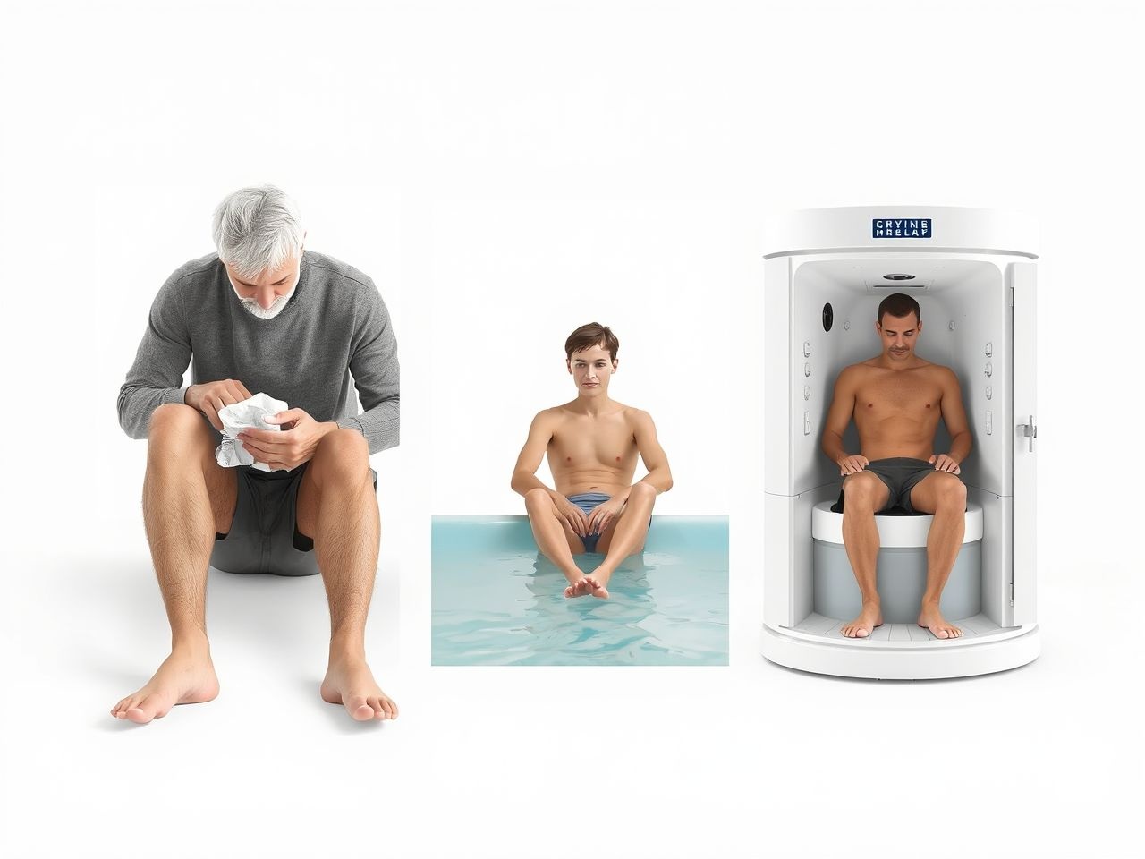 A hidegterápia gyorsítja a gyógyulást és csökkenti a gyulladást.