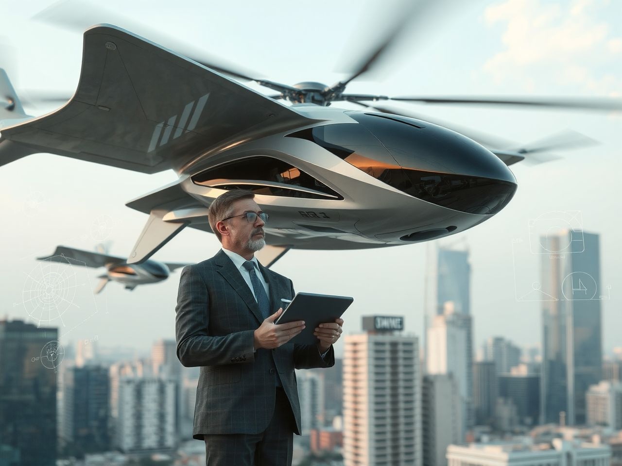 A jövő helikopterei elektromos és autonóm repülési technológiákat alkalmaznak.