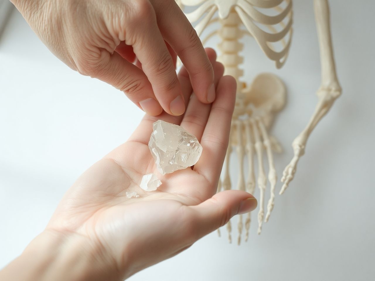 A kálium segít megőrizni a csontok kalciumegyensúlyát.