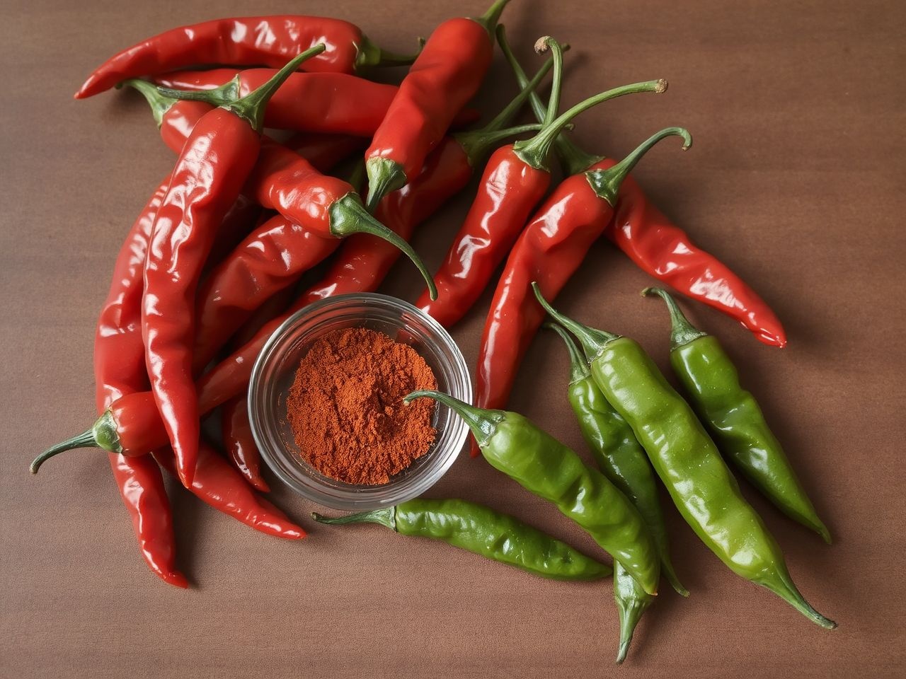 A kapszaicin fő forrásai a csípős paprikafajták és alternatívái.
