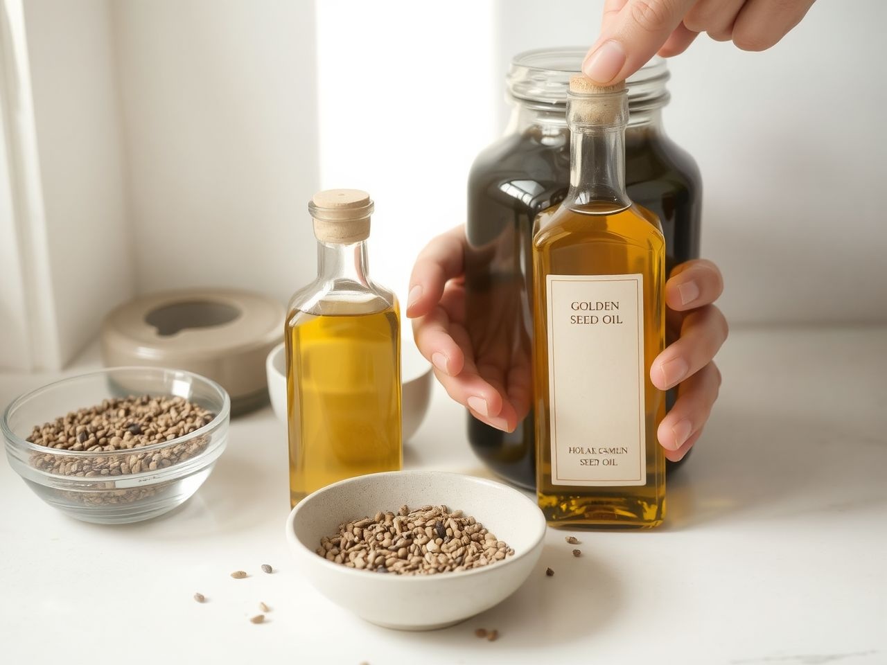 A köménymag olajat hűvös, sötét helyen tárold hosszú eltarthatóságért.