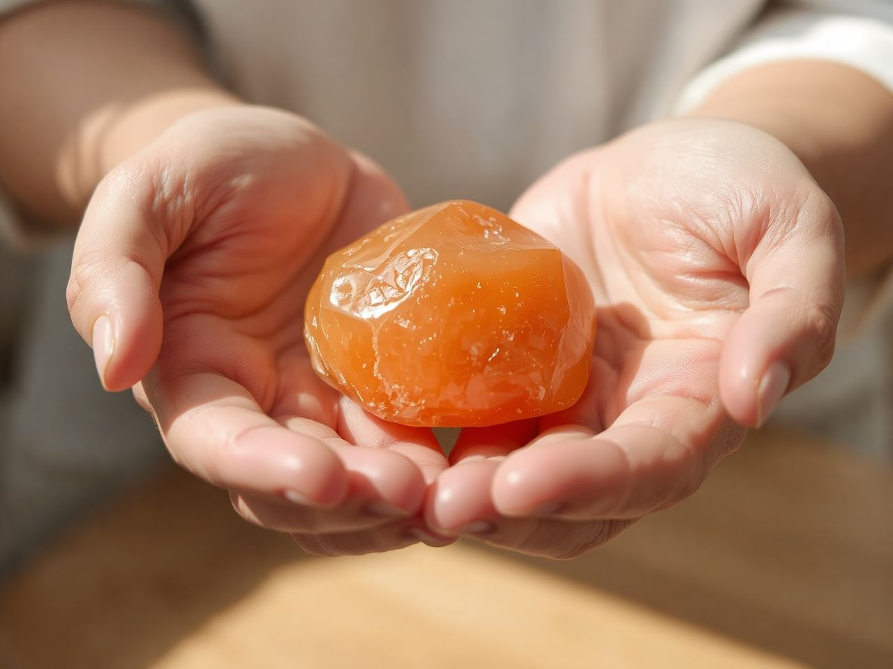 A narancskalcit serkenti a kreativitást és hangulatjavító hatású.