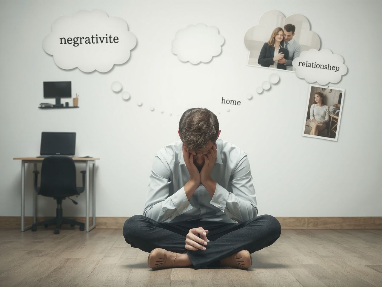 A negatív gondolatok rontják a mentális és fizikai egészséget.