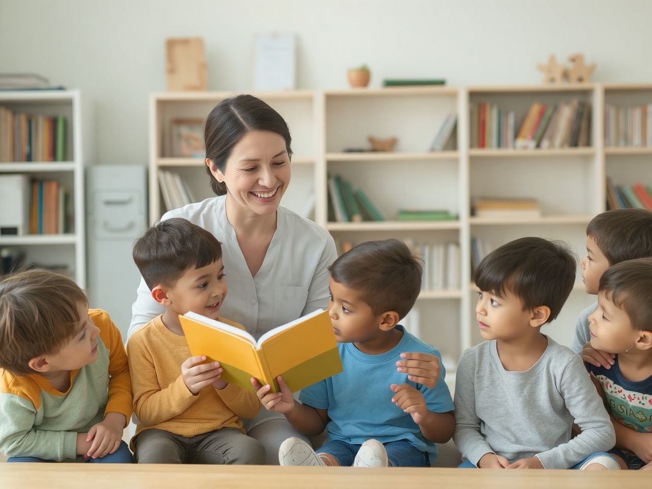 A pedagógusok formálják a gyerekek tudását és közösségét.