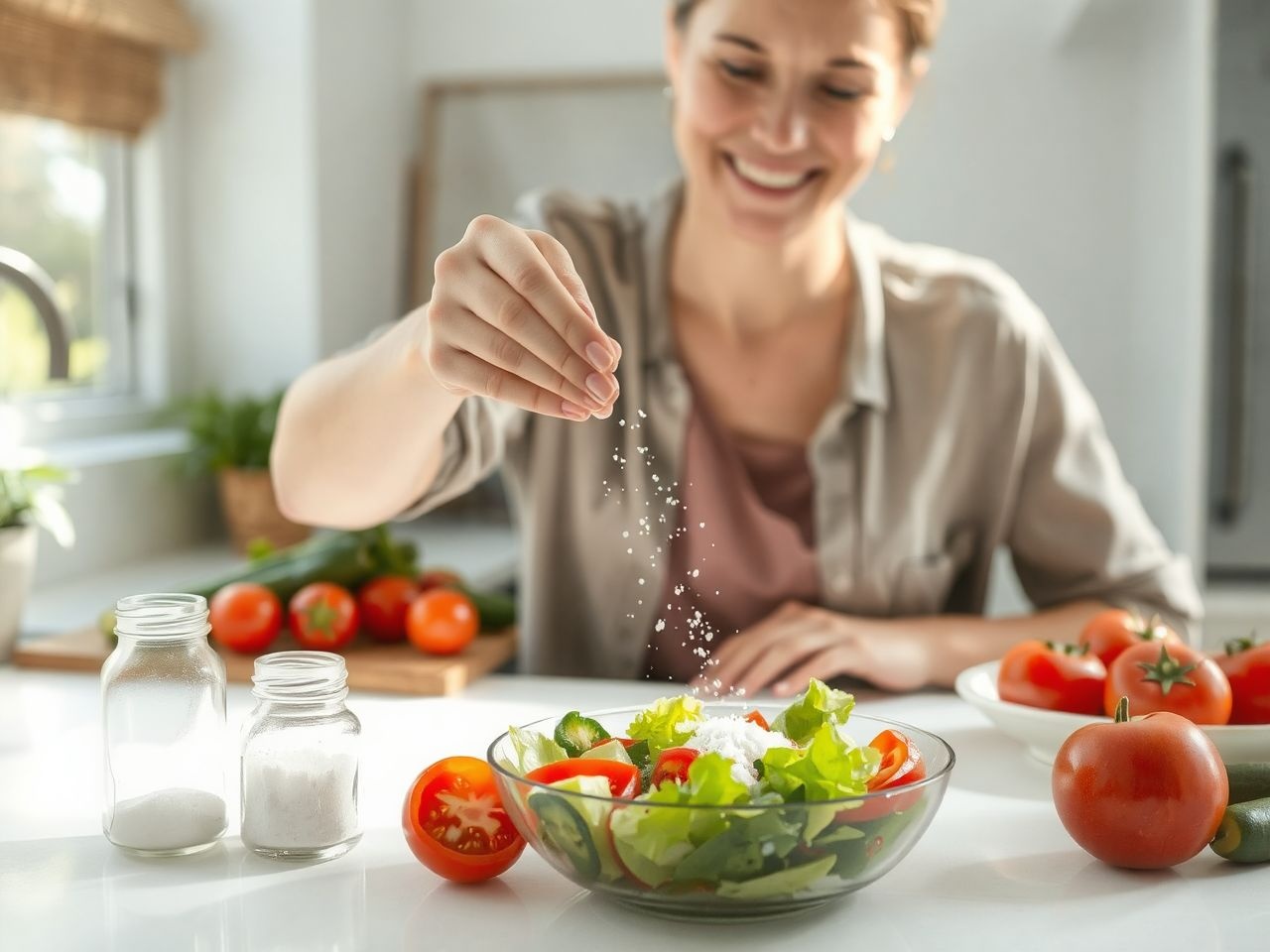 A só mérsékelt fogyasztása támogatja az elektrolit-egyensúlyt.