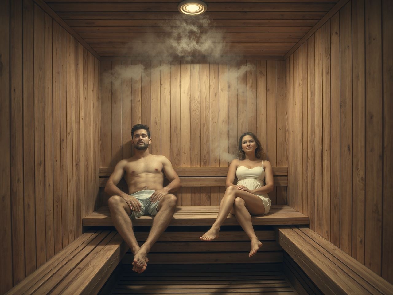 A szaunázás serkenti a vérkeringést és erősíti az immunrendszert.