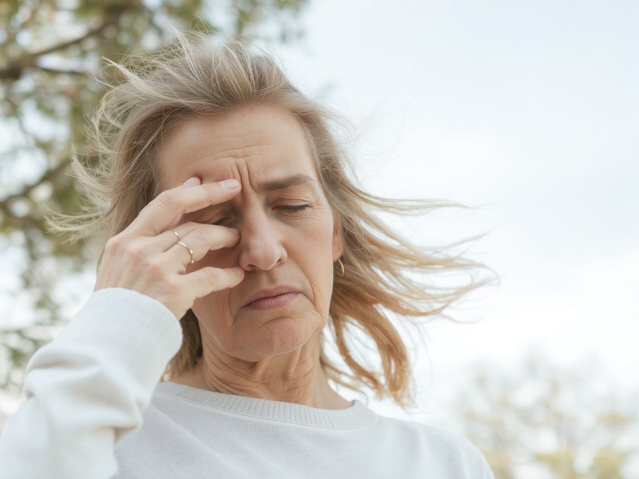 A szél fokozza a légúti allergénszemcsék okozta irritációt.