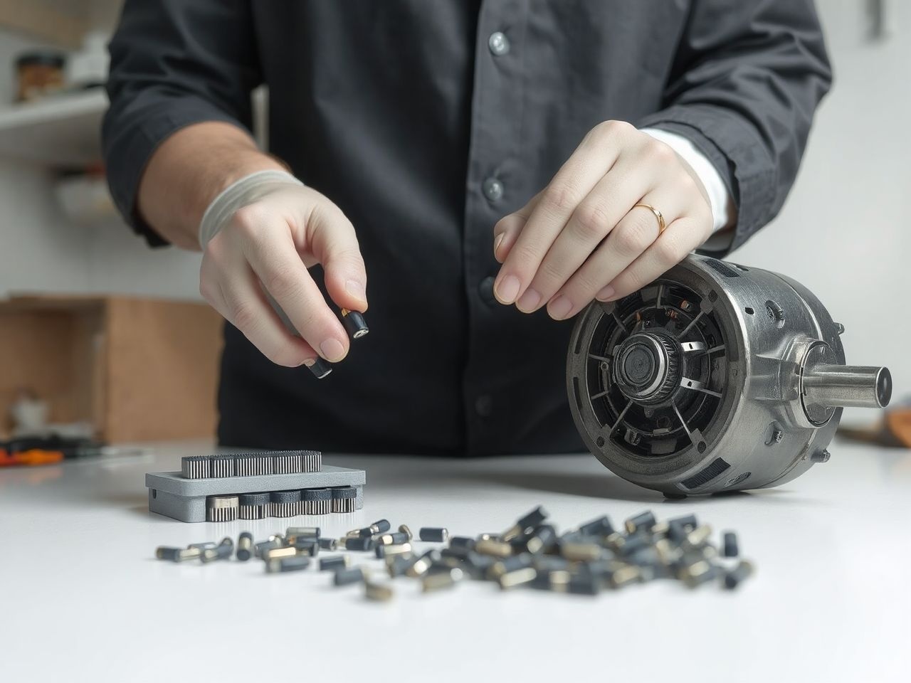 A megfelelő szénkefe hosszabb motorélettartamot és hatékonyságot biztosít.