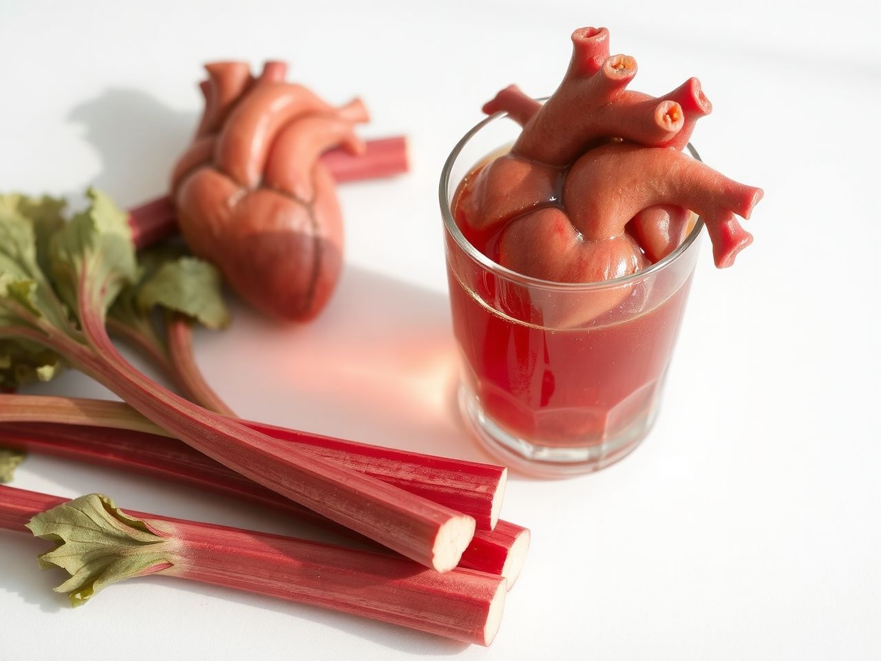 A rebarbara tea fogyasztása támogatja a szív- és érrendszer egészségét.