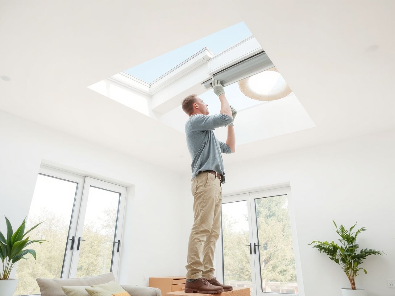 A fénycsatorna telepítése növeli az otthon természetes fényét hatékonyan.