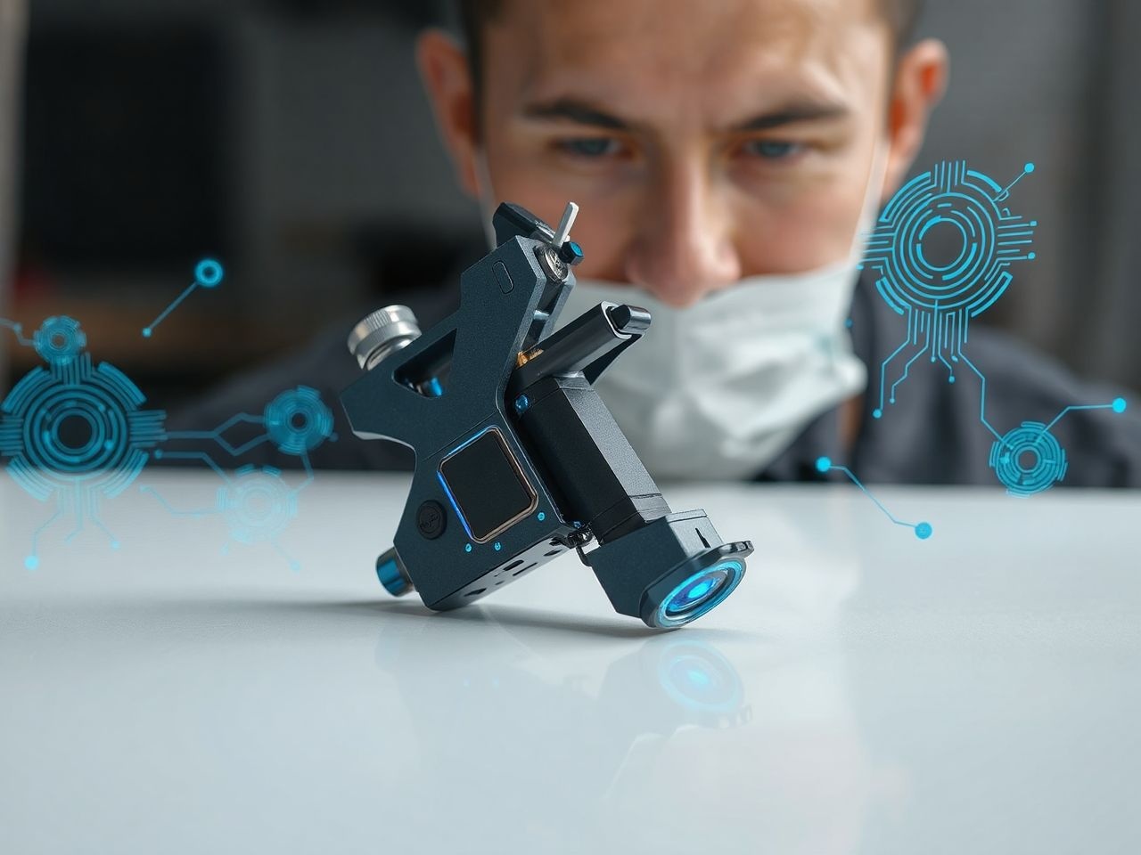 A jövő tetoválógépei mesterséges intelligenciával pontosabb mintákat készítenek.