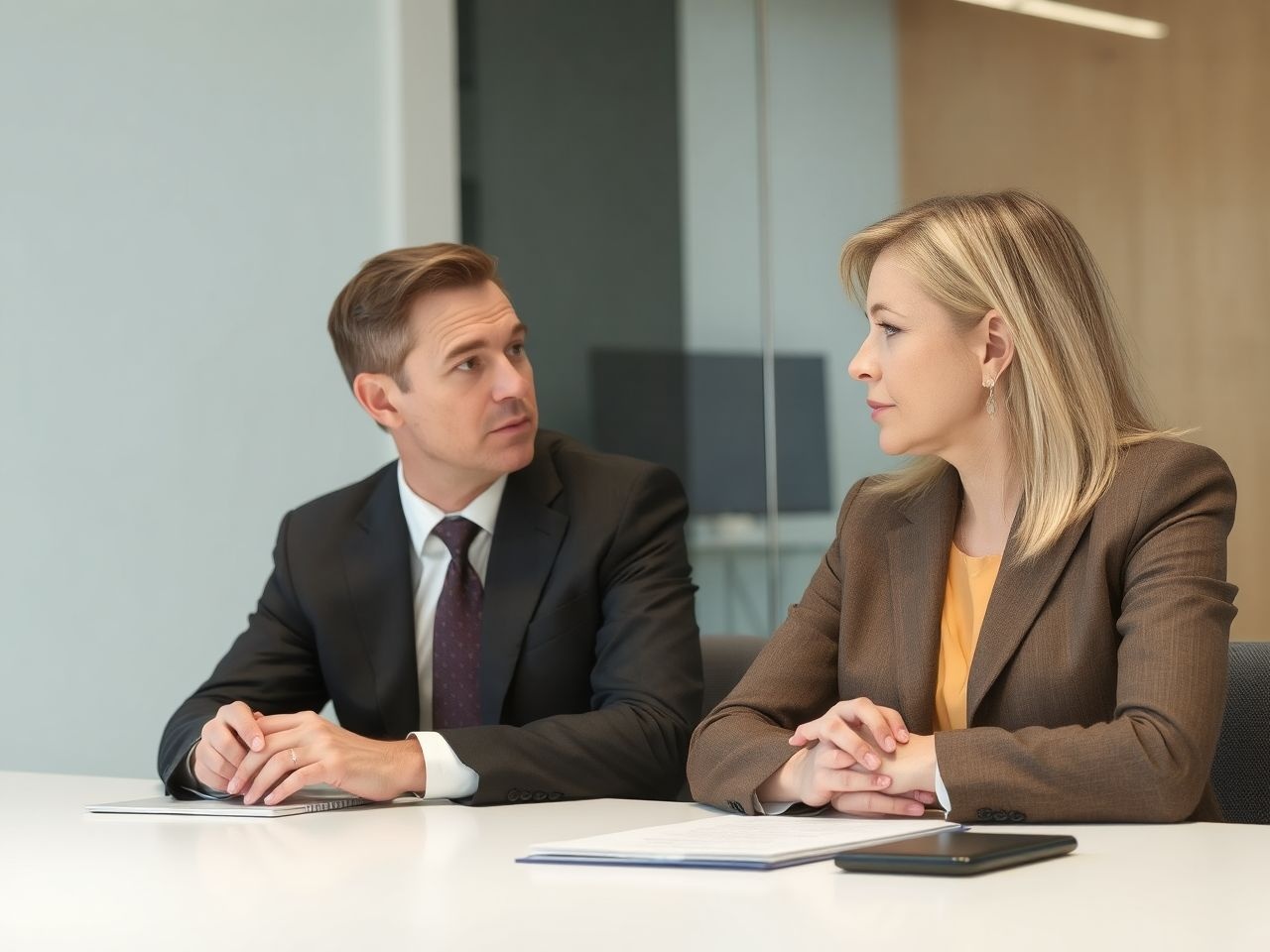 Az erős szemkontaktus növeli a vezetői hitelességet és bizalmat.