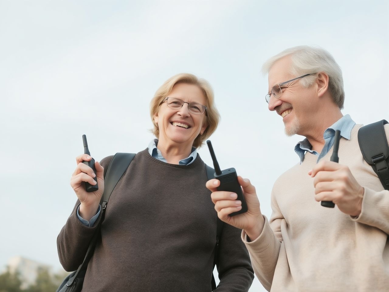 A walkie-talkie azonnali kapcsolatot biztosít internet nélkül is.