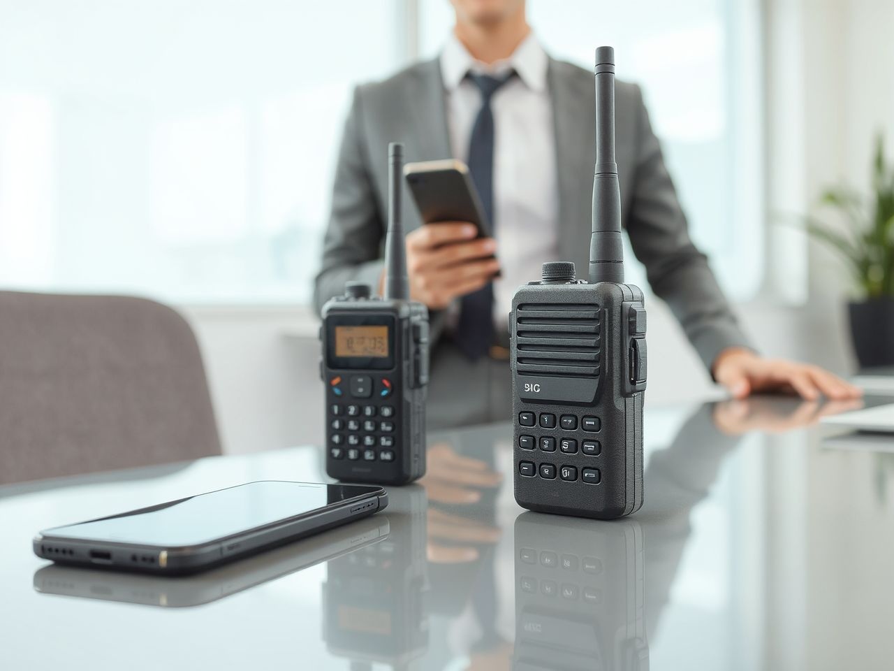 A jövő walkie-talkie-jai mesterséges intelligenciával és 5G-vel működnek.