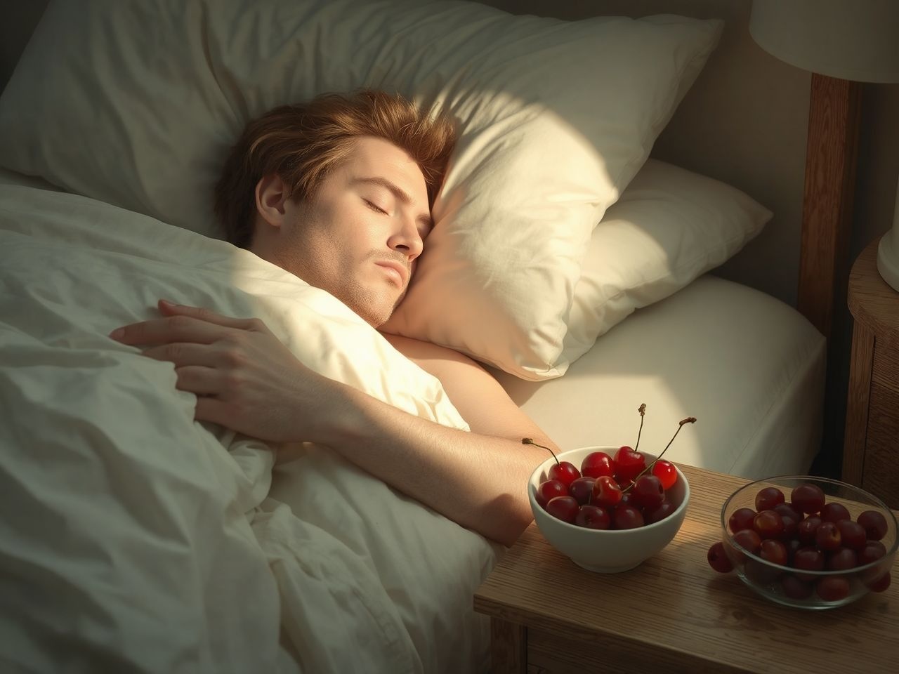 A meggy természetes melatonint tartalmaz, ami javítja az alvást.