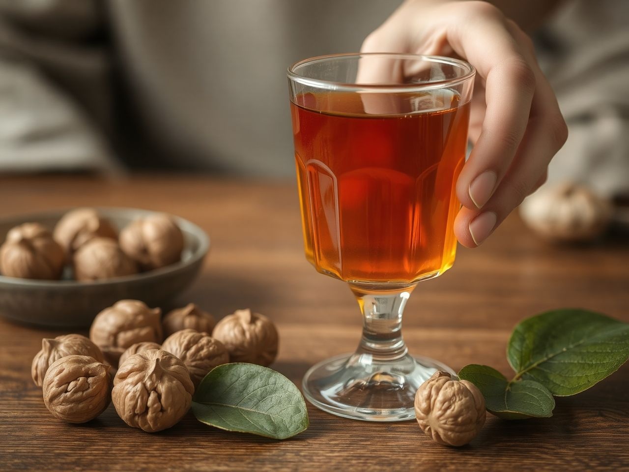 Az alkohol mértékletes fogyasztása erősítheti a diópálinka jótékony hatását.