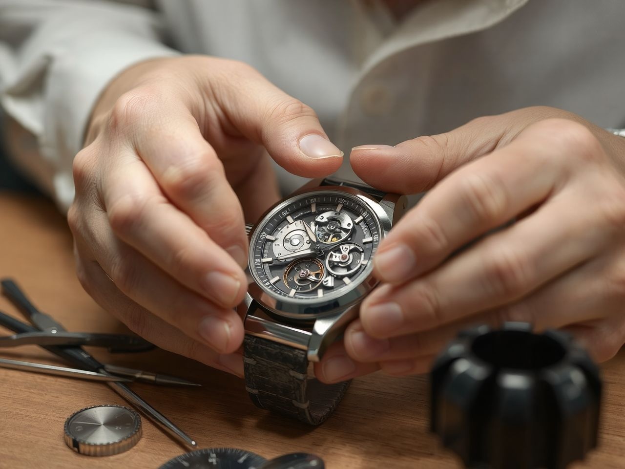 Az automata órák rendszeres mozgással őrzik pontos működésüket.