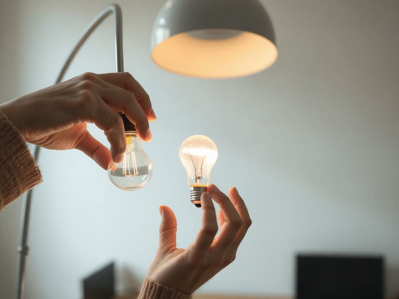 A kompakt fénycső kevesebb energiát fogyaszt, hosszabb élettartamú.