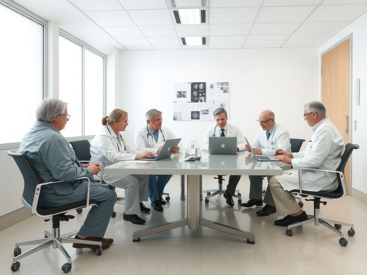 Az onkoteam heti tumor board ülésein komplex kezelési terv születik.