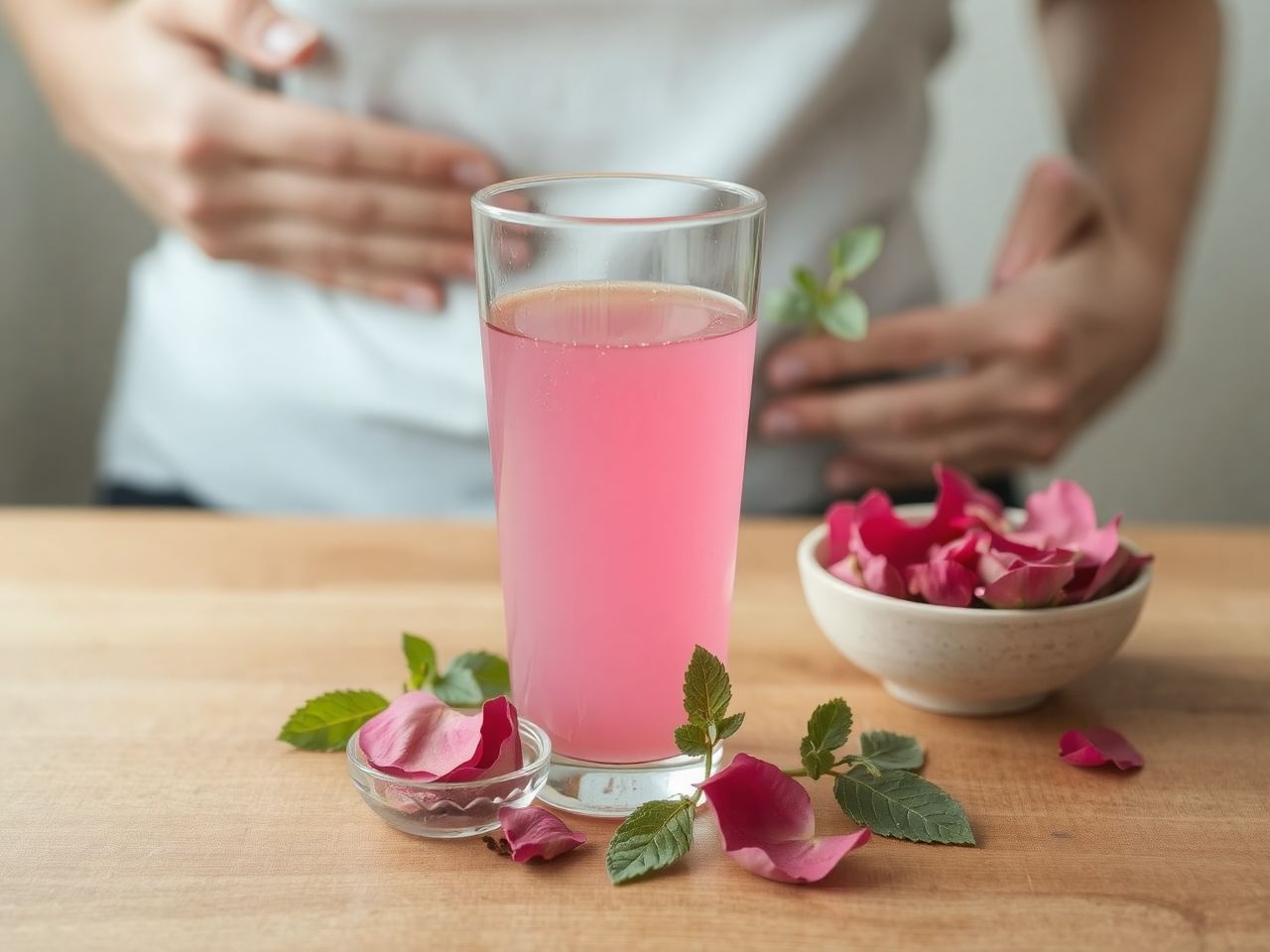 A rózsaszörp enyhíti a gyomorpanaszokat és serkenti az emésztést.