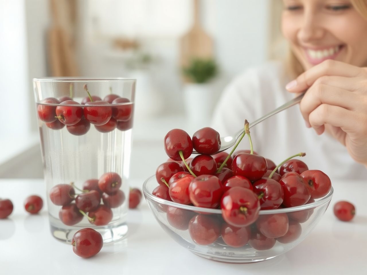 A meggy támogatja a bélflóra egészségét természetes prebiotikummal.