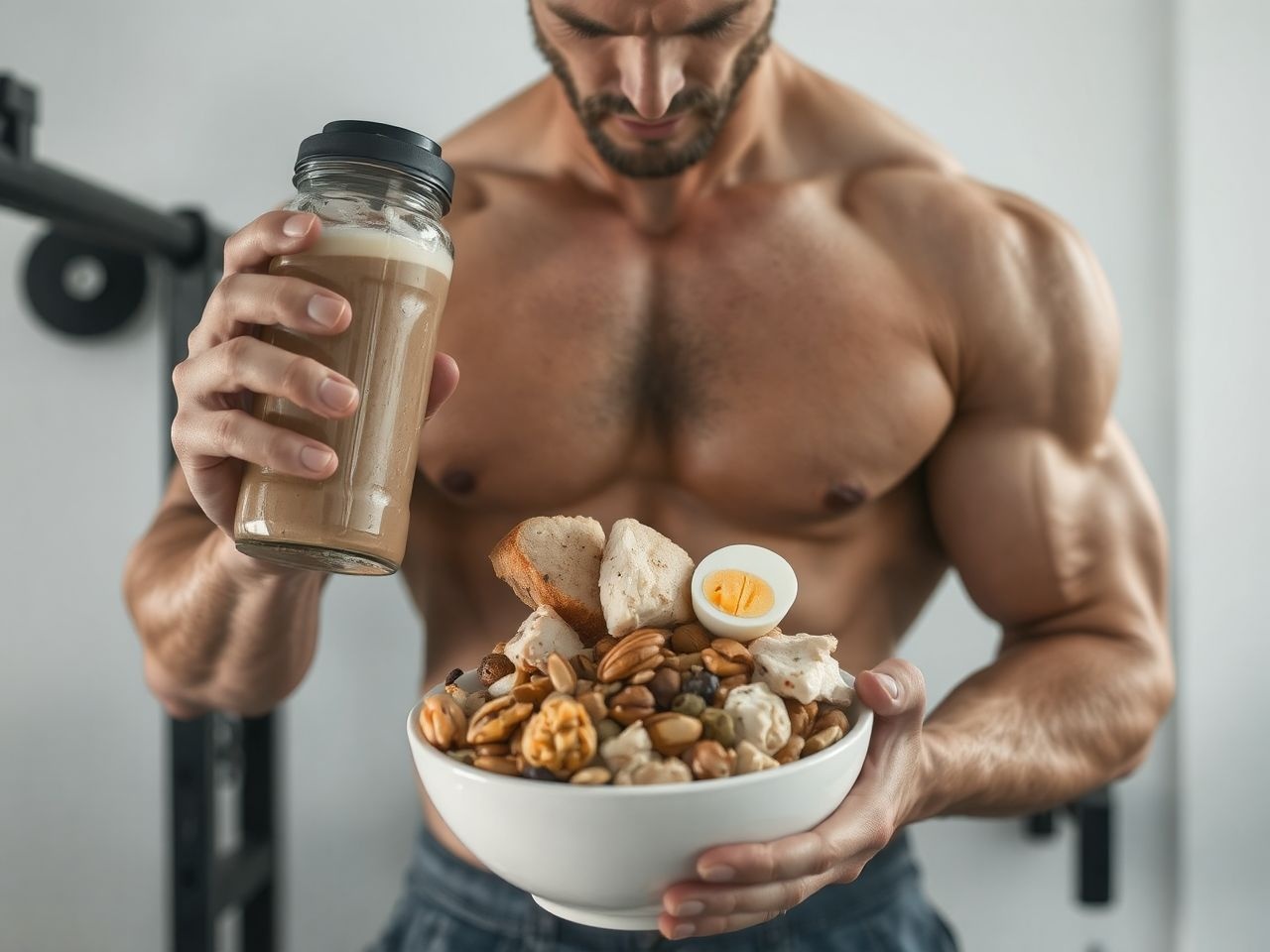 Szálkásításhoz magas fehérjebevitel támogatja az izommegtartást.