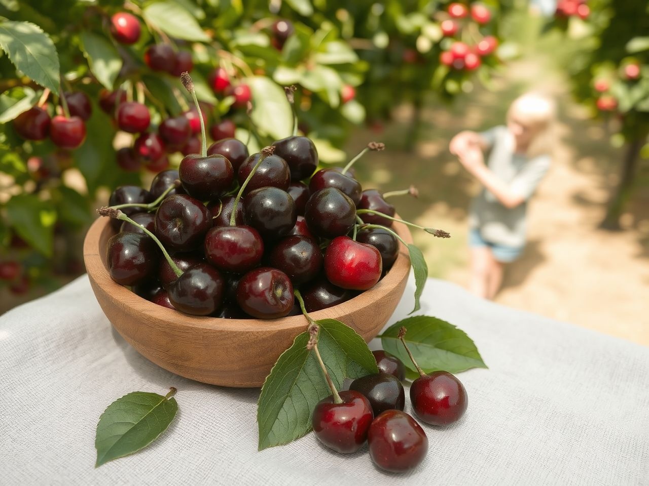 A meggy bio termesztése csökkenti a környezeti lábnyomot.