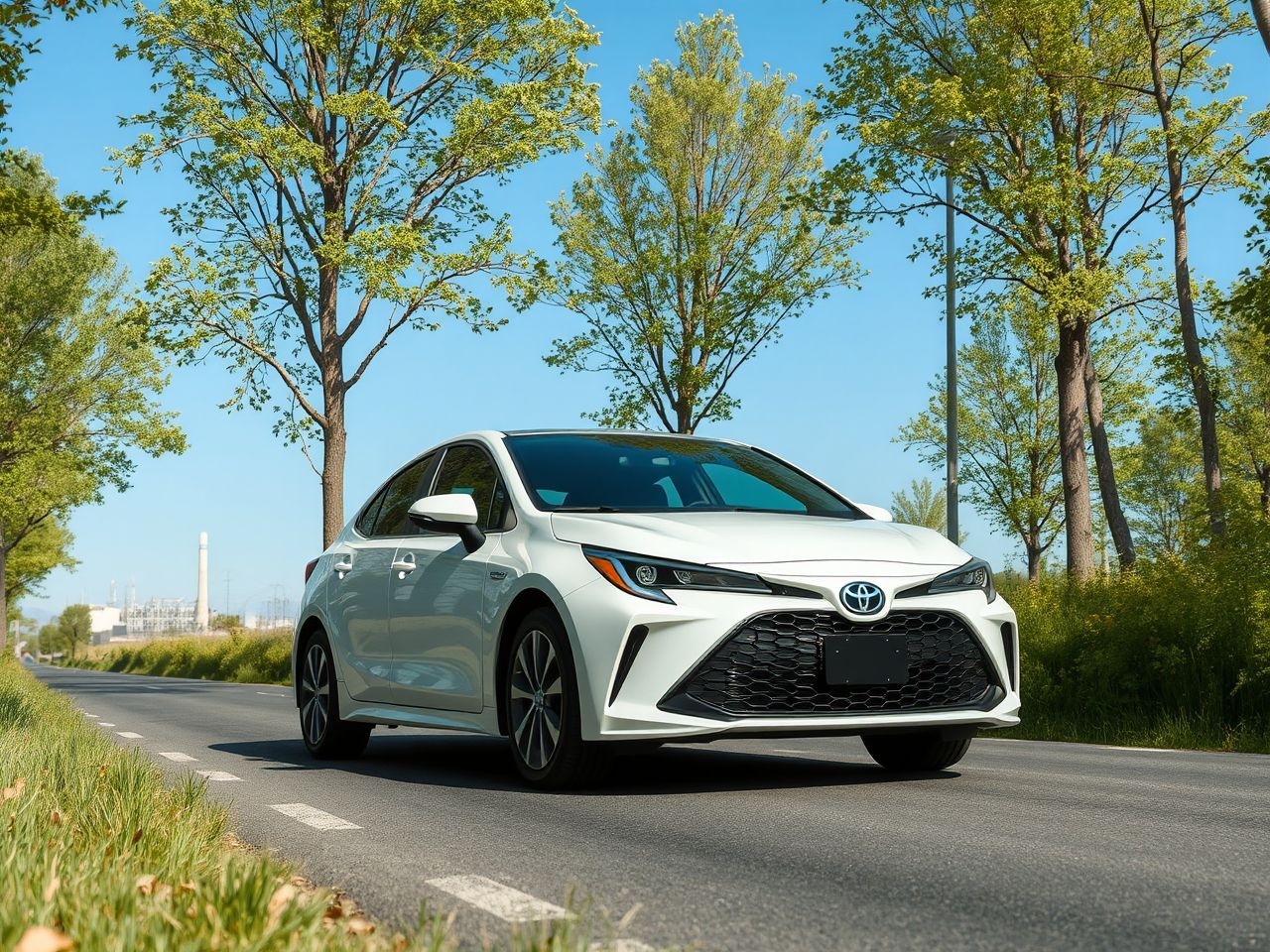 A Toyota hibridek élettartama során jelentősen csökken a károsanyag-kibocsátás.