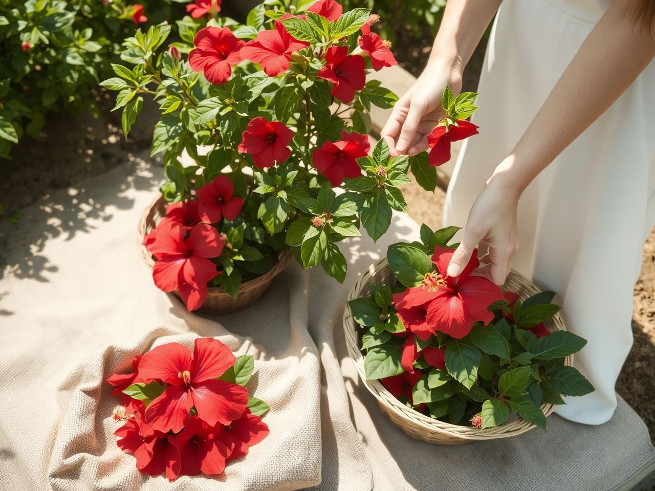 A fenntartható hibiszkusz termesztés támogatja a környezetbarát gazdálkodást.